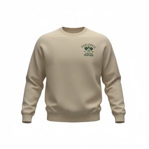 NWT Men's Cream Pickleball Los Angeles Sweater Size M (KB2)